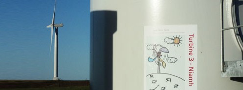 Tullo windfarm infrastructure